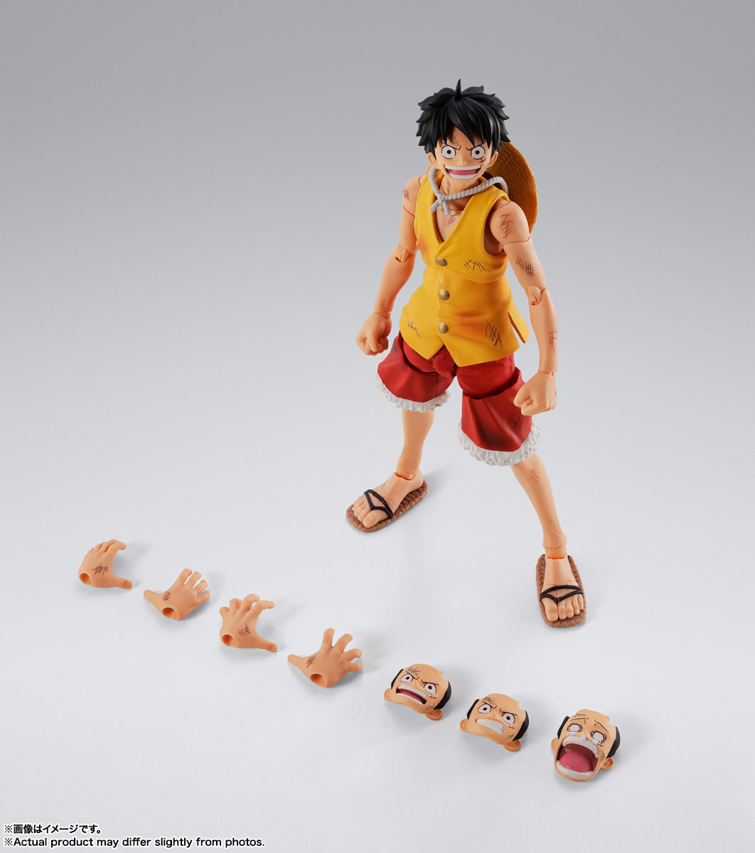 Monkey D. Luffy MarineFord SH Figuarts One Piece Banpresto