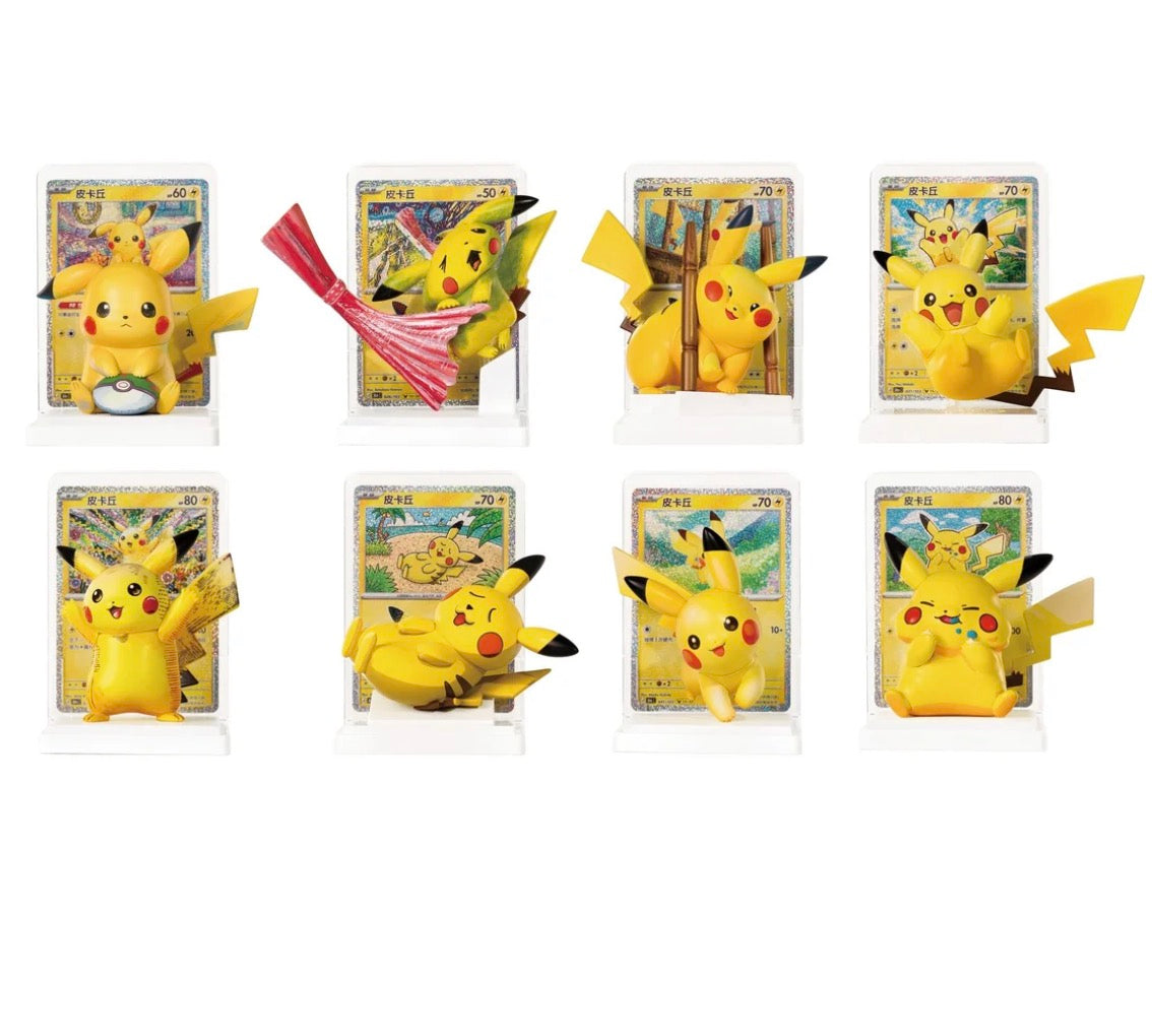 Reserva 30 aniversario figura Pikachu Chino blind box