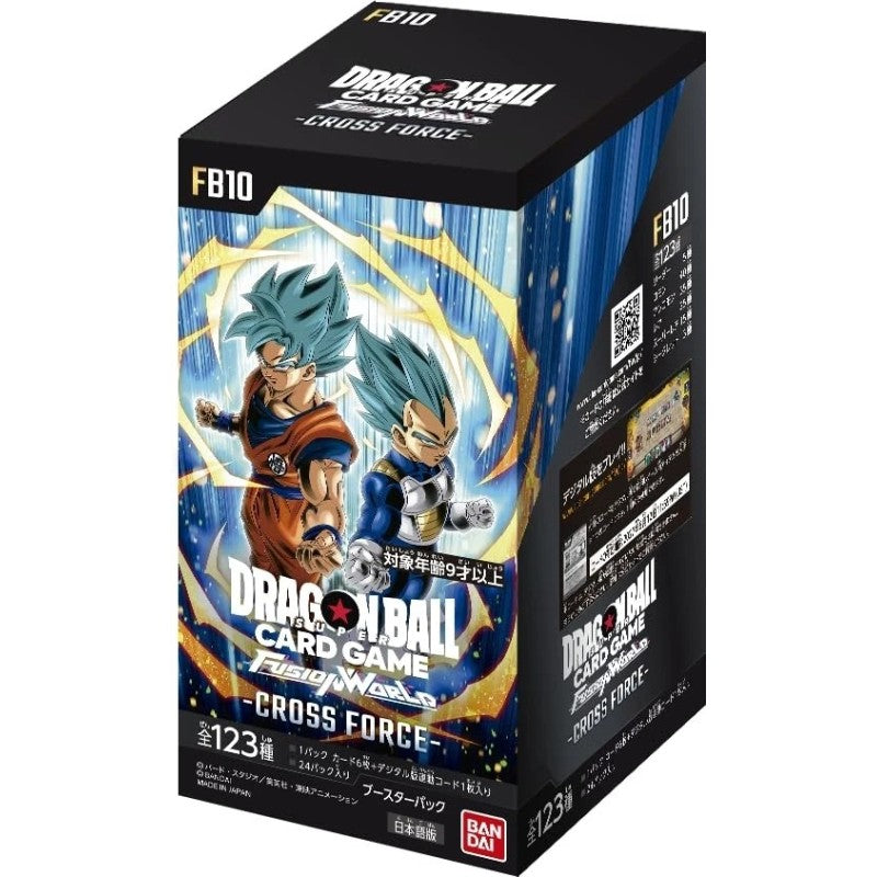Dragon Ball FB10 CROSS FORCE BOOSTER BOX japonés