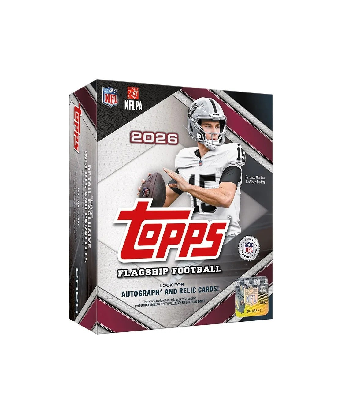 Topps NFL 2026 Flagship Football Mega Box