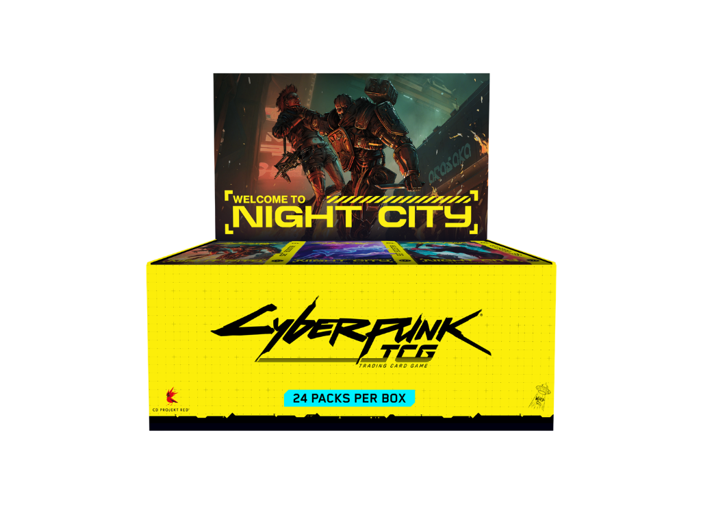 Reserva Cyberpunk Welcome to Night City Inglés Booster Box