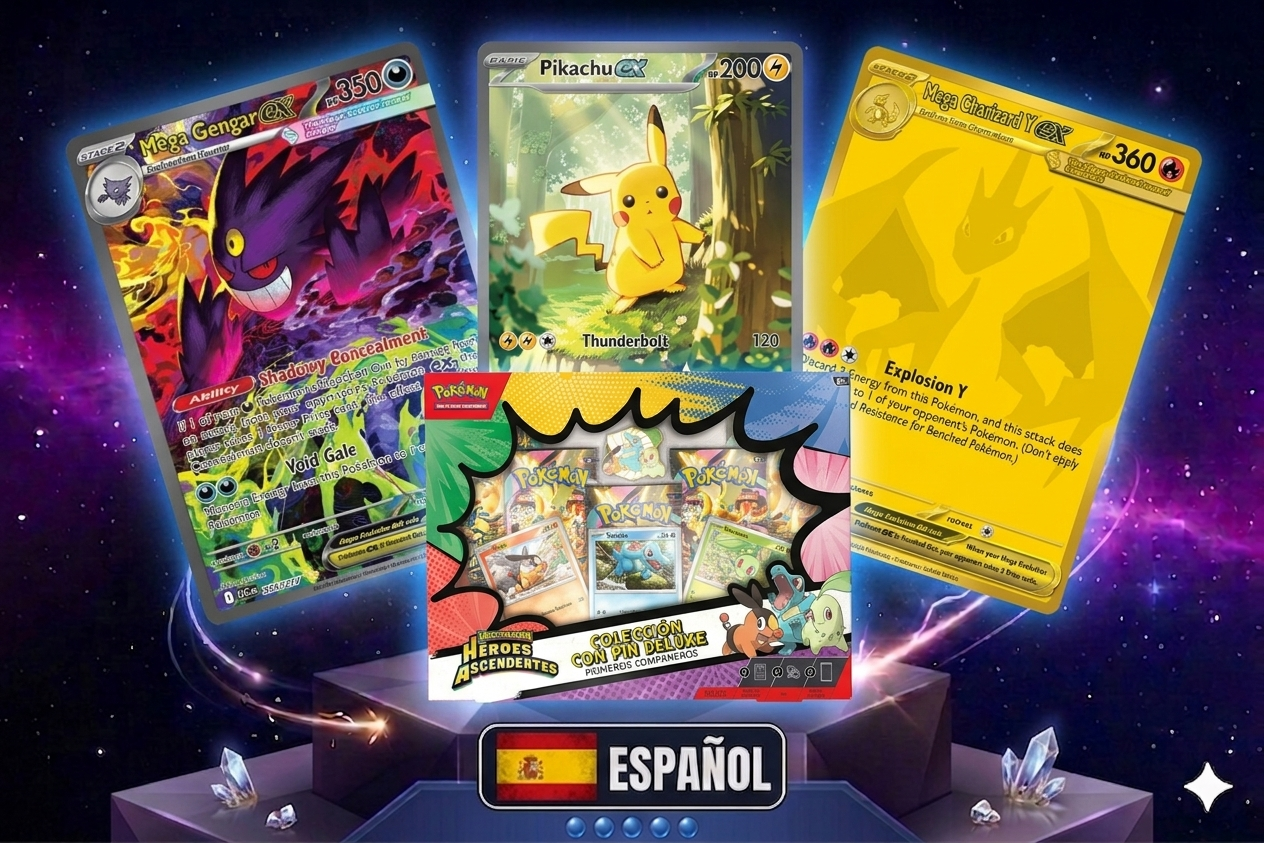 Llega próxima semana Heroes Ascendentes First Partners Deluxe Pin Collection - Español