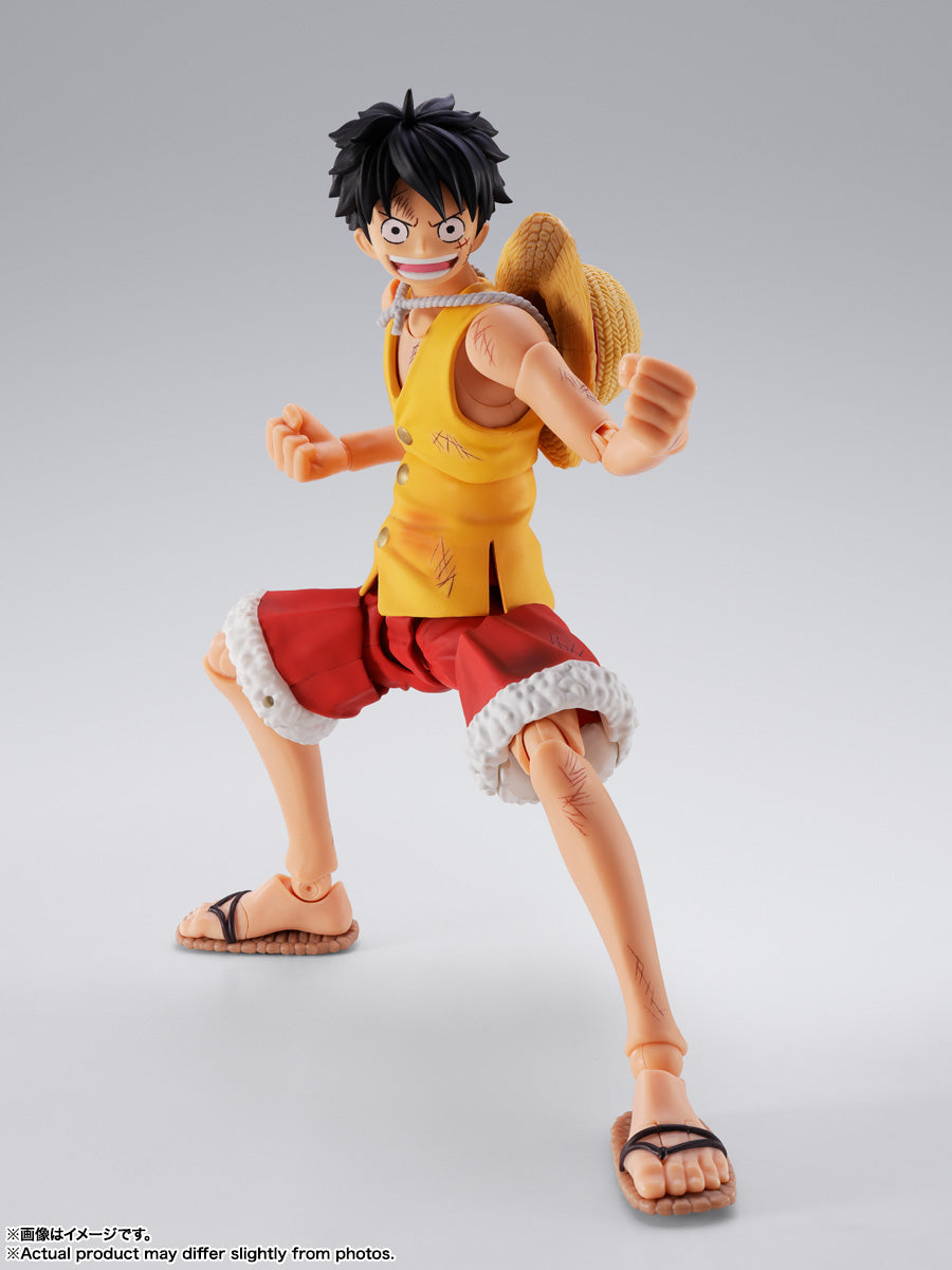 Monkey D. Luffy MarineFord SH Figuarts One Piece Banpresto