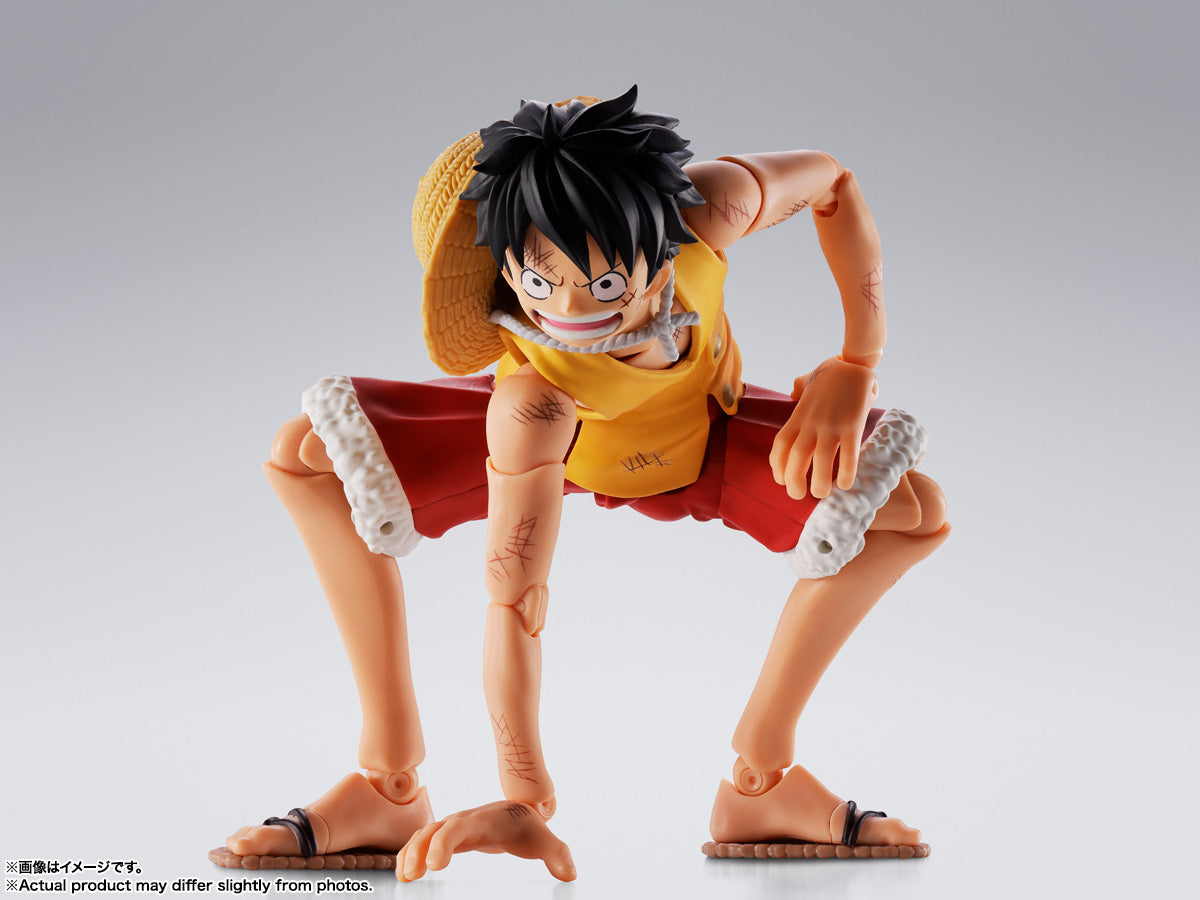 Monkey D. Luffy MarineFord SH Figuarts One Piece Banpresto