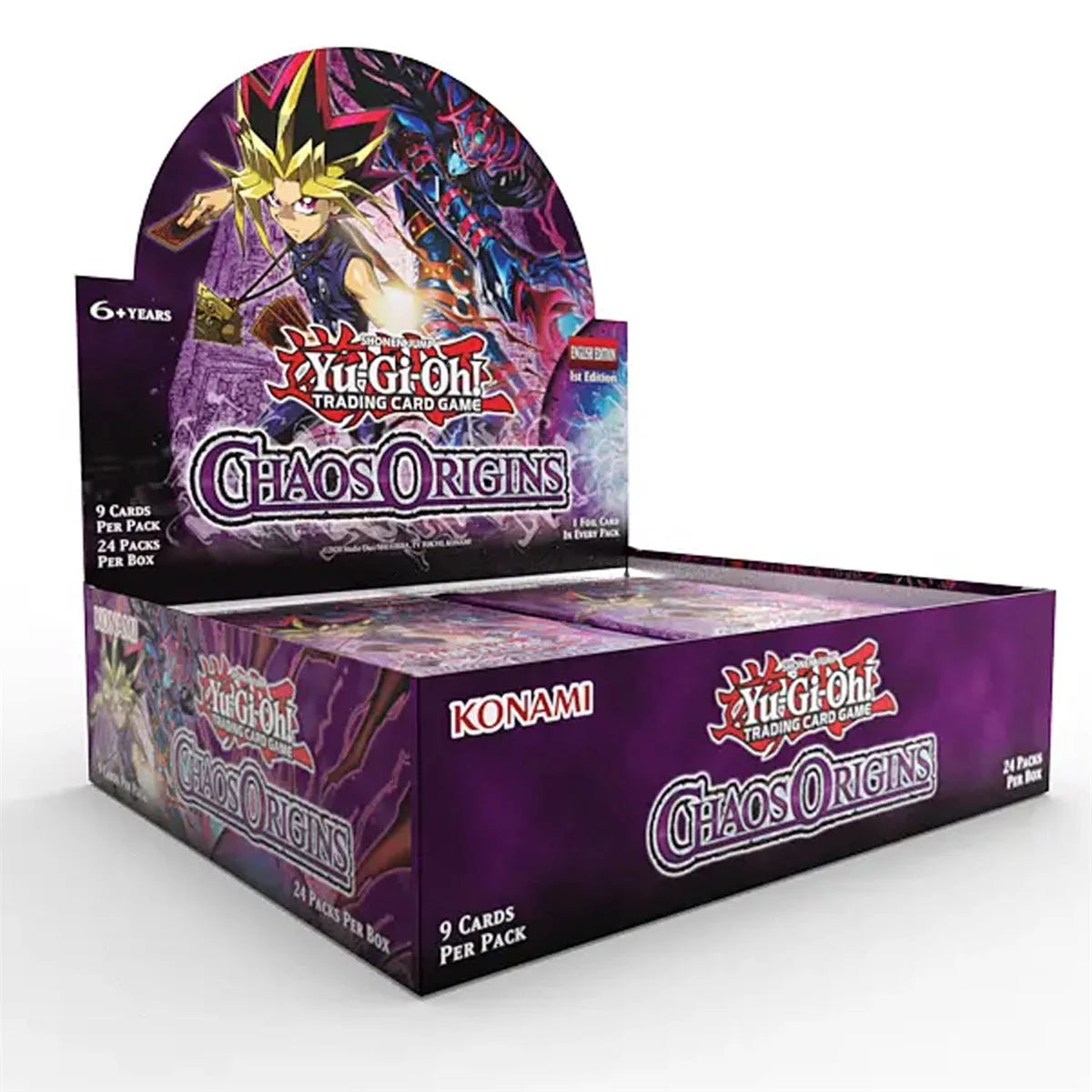Yugioh Chaos origins booster BOX Español