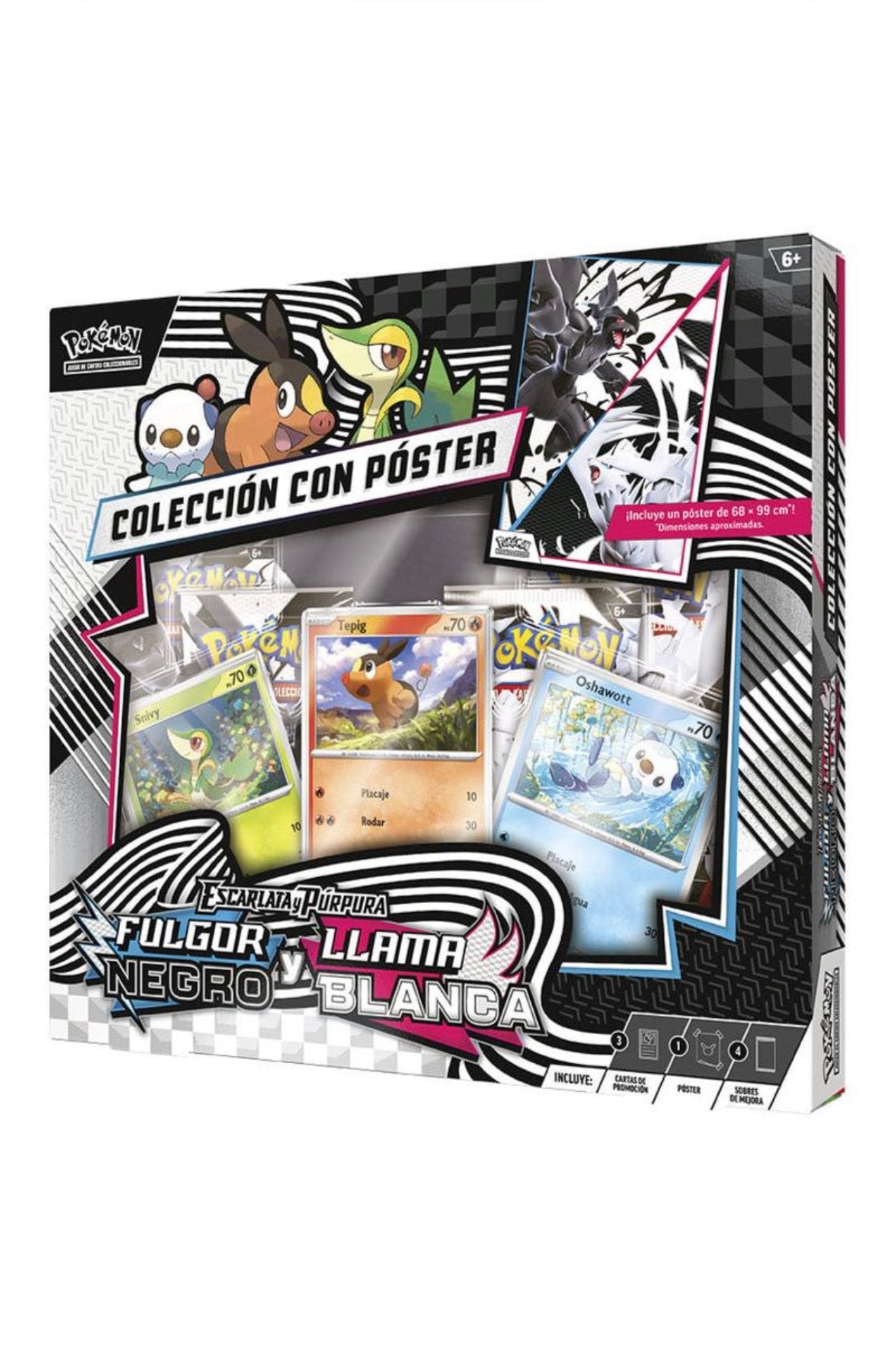 Póster Collection Fulgor Negro y Llama Blanca