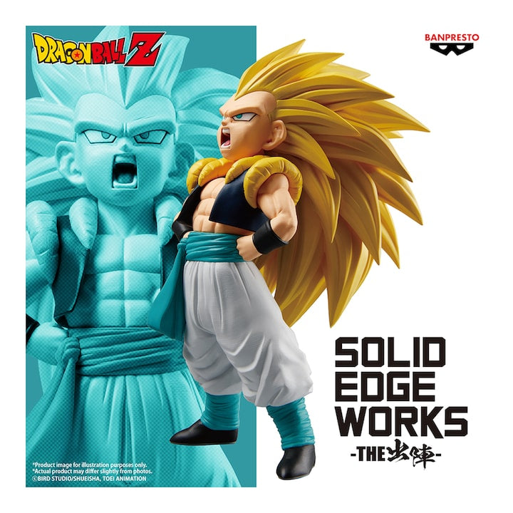 DRAGON BALL Z SOLID EDGE WORKS SUPER SAIYAN 3 GOTENKS