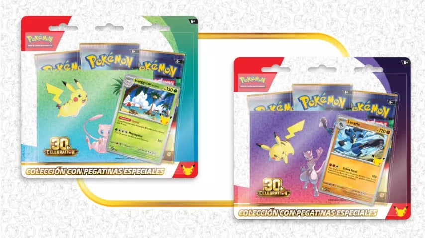 Reserva Blíster Tech Sticker Celebraciones 30 Aniversario Español