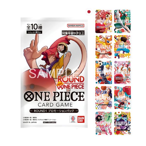 One Piece x Round 1 Promotional Pack Japonés