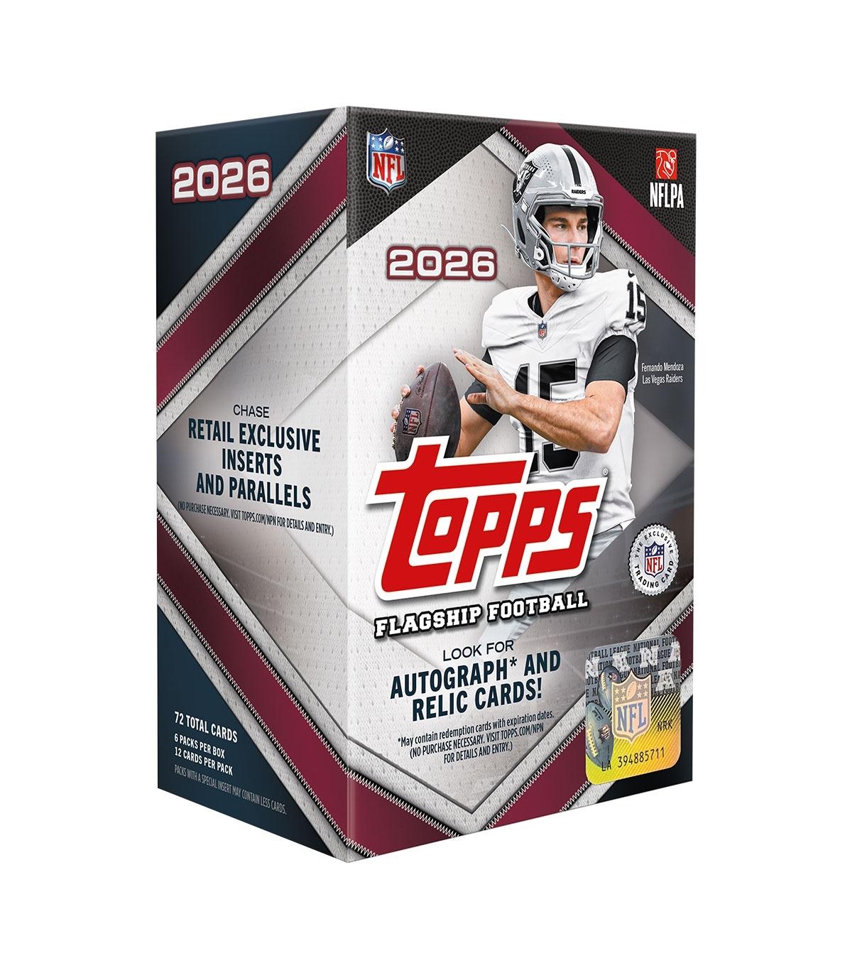 Topps NFL 2026 Flagship Football Value Box