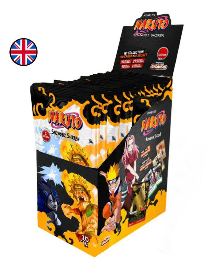 Naruto Mythos Tcg Set 2 Shinobi Shiren, 1st edition