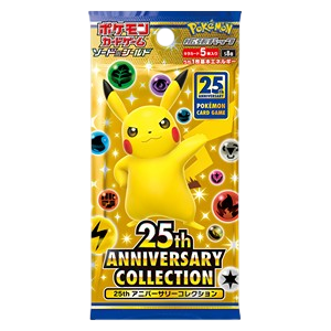 Sobre Pokemon TCG 25 aniversario - Chino