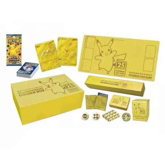 Pokémon 25th Anniversary Golden Box ETB Pikachu