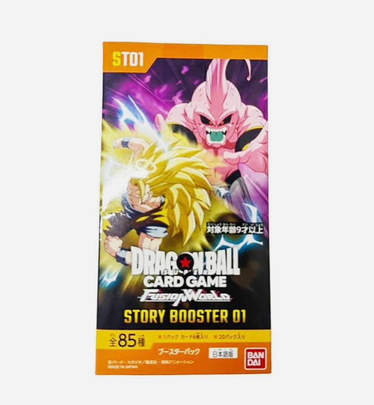 Dragon Ball ST01 STORY 01 Sobre japonés