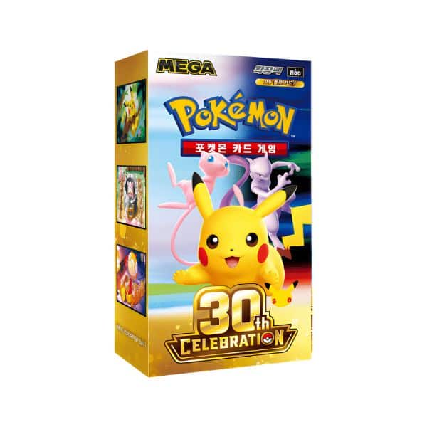 Reserva Booster Box 20 Sobres Pokémon 30 Aniversario Coreano