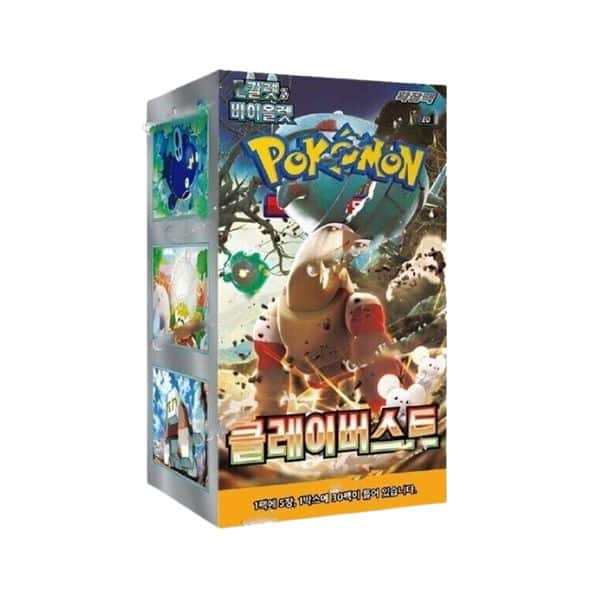 Booster Box Clay Burst Coreano